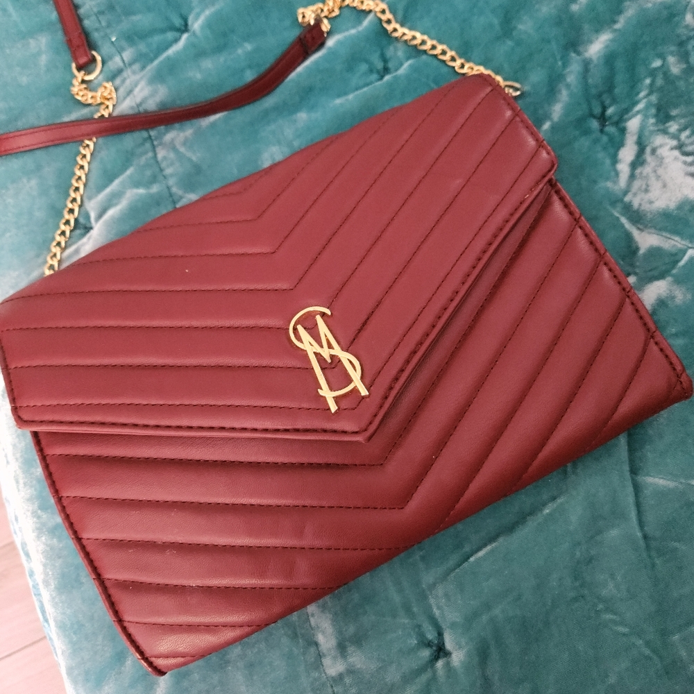 Burgundy bag